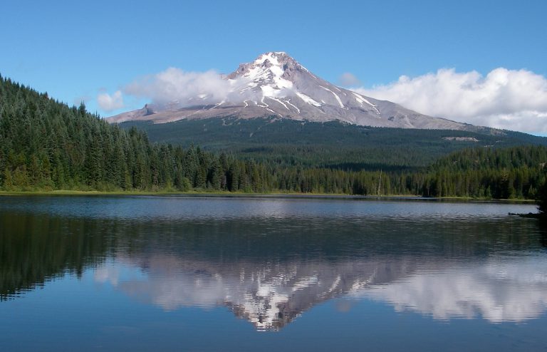 Image of Mt. Hood, symbolizing the Fire Element in Portland during the summer.